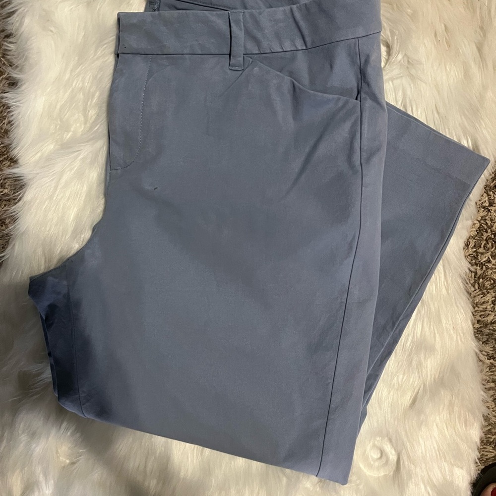 Baby blue Pixie Pants from Old Navy